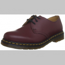 Dr.Martens poltopánky CR 1461z bordové bez oceľovej špičky 